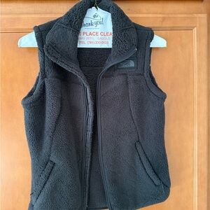 The North Face Charcoal Fleece Vest